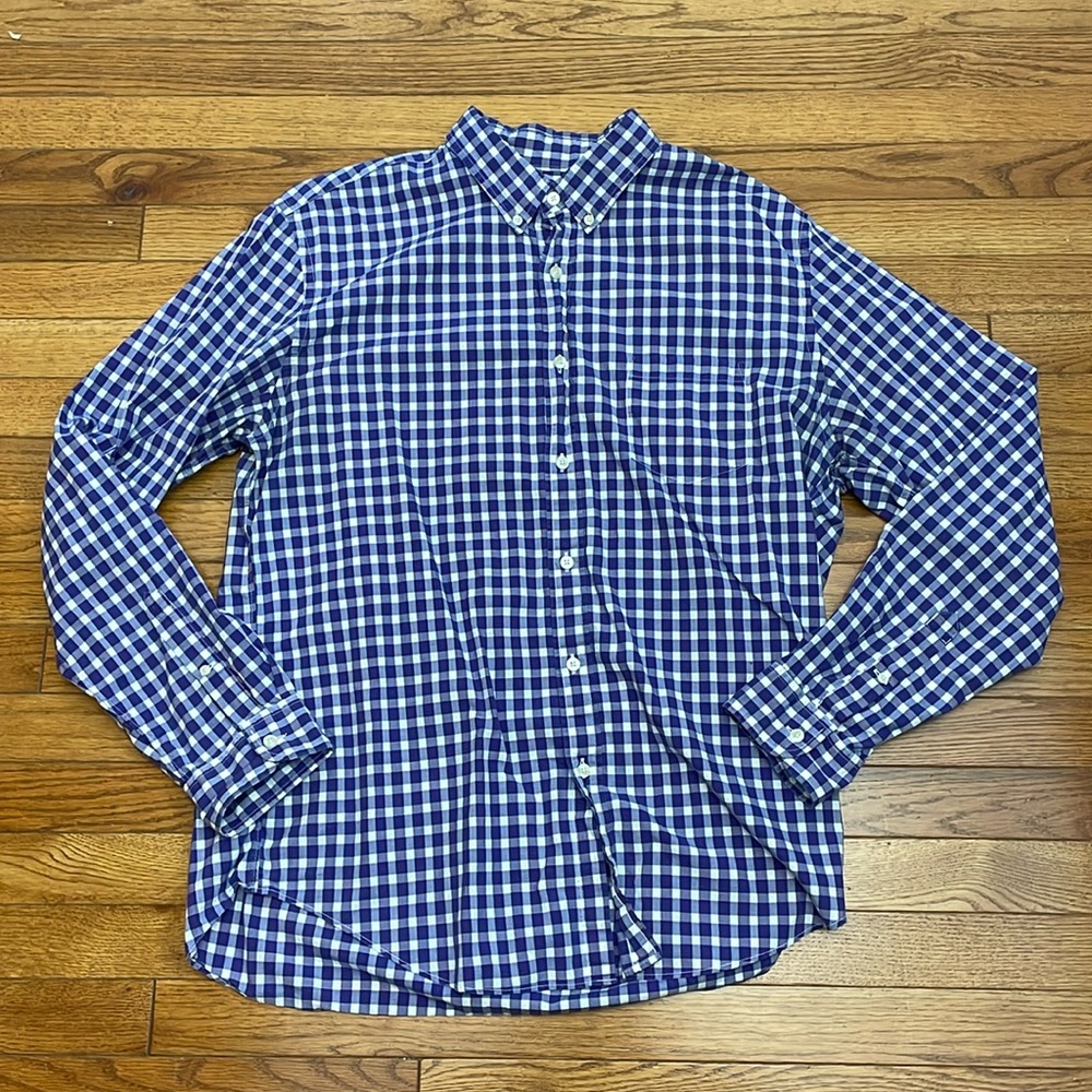 J. Crew - Checkered button down shirt - Size XL